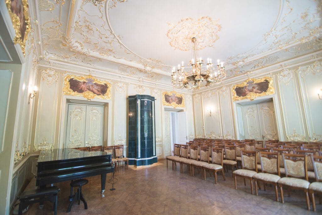 Vagnerių rūmų vidus / Nuotraukos šaltinis salcininkai.lt